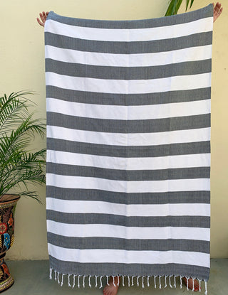 SALVI STRIPED BEACH TOWEL