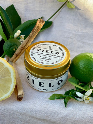 CIELO 4oz Travel Tin Candle