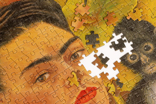 Self-Portrait with Monkeys - Frida Kahlo Puzzle