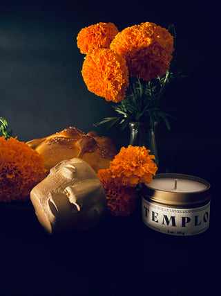 TEMPLO 4oz Travel Tin Candle