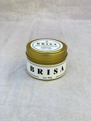 BRISA 4oz Travel Tin Candle