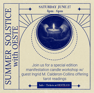 Candle Workshop: SUMMER SOLSTICE EDITION ft. Tarot Readings