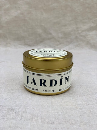 JARDÍN 4oz Travel Tin Candle